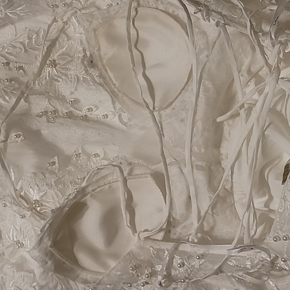 LULU'S PEARL LACE-UP BACKLESS MAXI DRESS - Picture 9 of 12